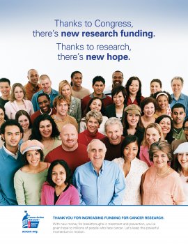 Congress, Thank You for Increasing Funding for Cancer Research